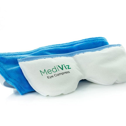 Warm Eye Compression Mask - Wet Heat Compress for Irritated Eyes and Eyelid Lumps