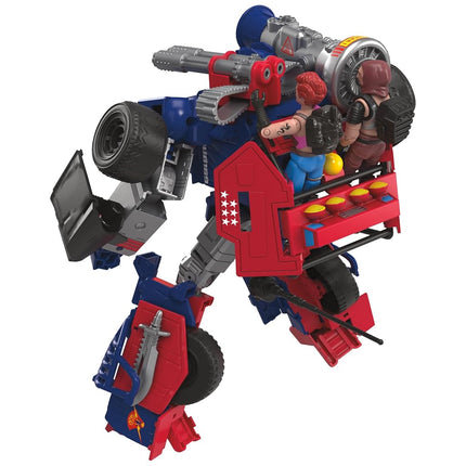 Transformers Collaborative G.I. Joe x, Soundwave Dreadnok Thunder Machine Figures, Zartan and Zarana