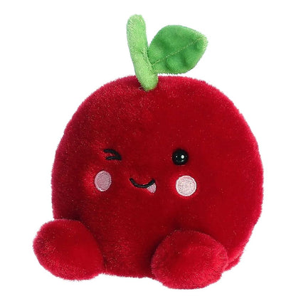 Aurora Adorable Palm Pals Cordial Cherry Stuffed Animal - Pocket-Sized Fun - On-The-Go Play - Red 5 Inches