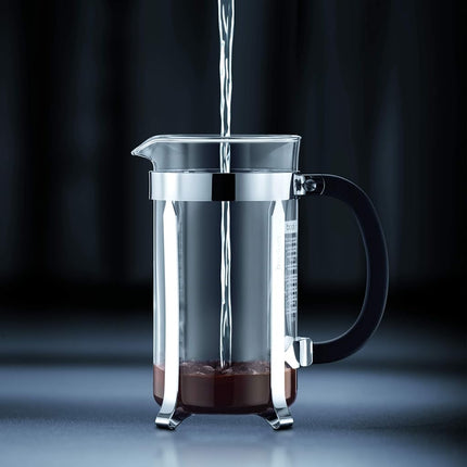 Bodum Chambord 8-Cup Coffee Maker, 34-Ounce, Matte Chrome