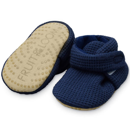 Fruit of the Loom Cozy Thermal Wrap Booties with N