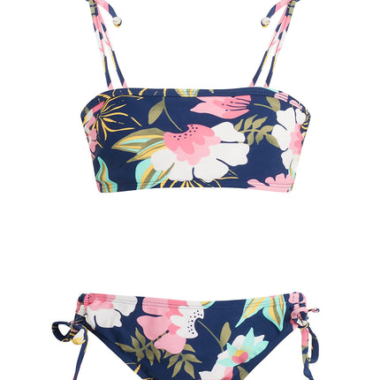 Kanu Surf Girls' Groovy Beach Sport Bandeau Bikini