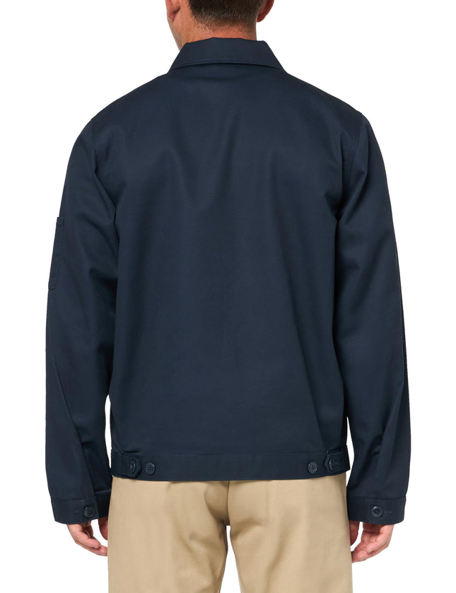 Dickies Men's Unlined Eisenhower Jacket, Dark Navy, X-Large