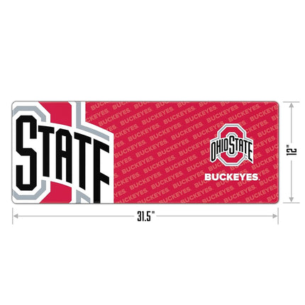 YouTheFan NCAA Ohio State Buckeyes Logo Series Desk Pad Computer Table Mat SMU