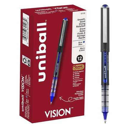 uni-ball VISION Rollerball, Stick Roller Ball Pen 