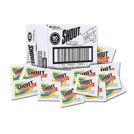 SHOUT Wipes (case of 80)