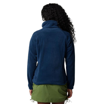 Columbia Women's Benton Springs Full Zip - Petite Fleece Jacket, Columbia Navy, XS Petite UK
