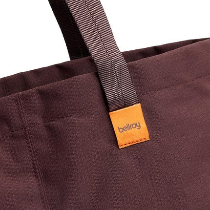 Bellroy Market Tote, Shoulder Shopping Bag - Burgundy