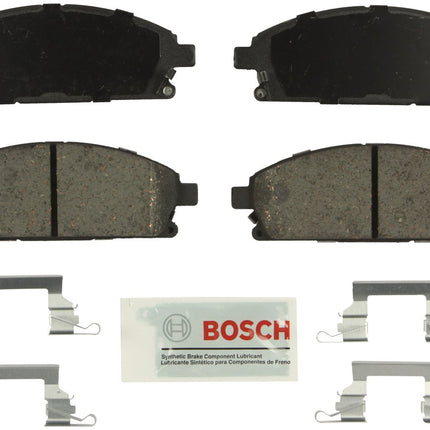 BOSCH BE691H Blue Ceramic Disc Brake Pad Set with 