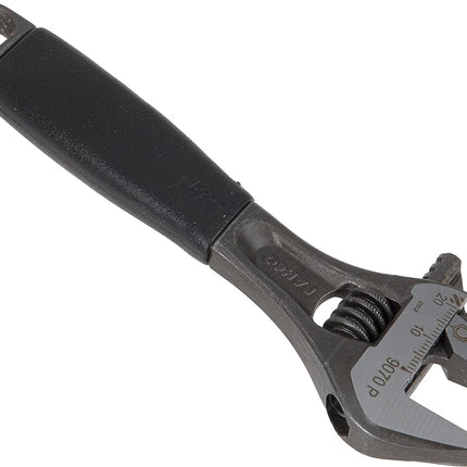 Bahco 9070P Black Ergo Adj Wrench 6IN Rev Jaw