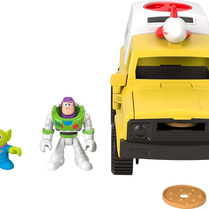 Fisher-Price Imaginext Toy Story Pizza Planet Truck with Buzz Lightyear Alien Playset