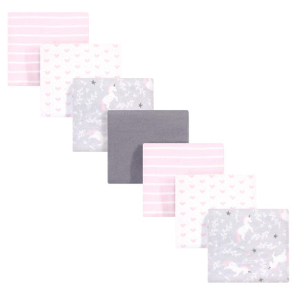 Hudson Baby Unisex Baby Cotton Flannel Receiving B