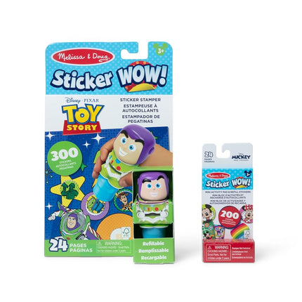 Melissa & Doug Sticker Wow! Buzz Lightyear Bundle