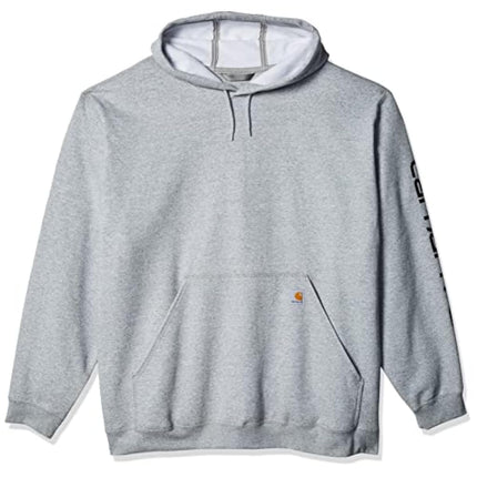 Carhartt Men's Midweight Sleeve Logo Hooded Sweats
