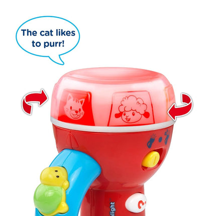 VTech, Spin and Learn Colour Flashlight, Infant Toddler Toy, Plastic, Multiple Colors