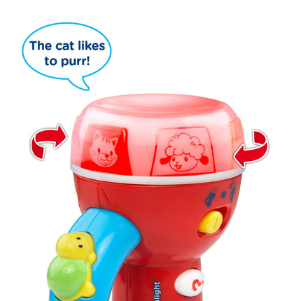 VTech, Linterna Giratoria de Aprendizaje con Colores, Juguete para Bebés y Niños Pequeños, Plástico, Varios Colores