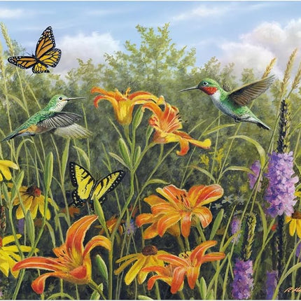 Buffalo Games - Hautman Brothers - in The Meadow - 1000 Piece Jigsaw Puzzle for Adults - Challenging Puzzle Perfect for Game Nights - Finished Size is 26.75 x 19.75