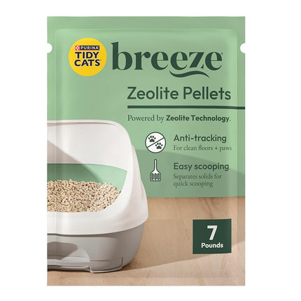 Purina Tidy Cats Litter Pellets, Breeze Refill Litter Pellets in Recyclable Box - (4) 7 lb. Bags