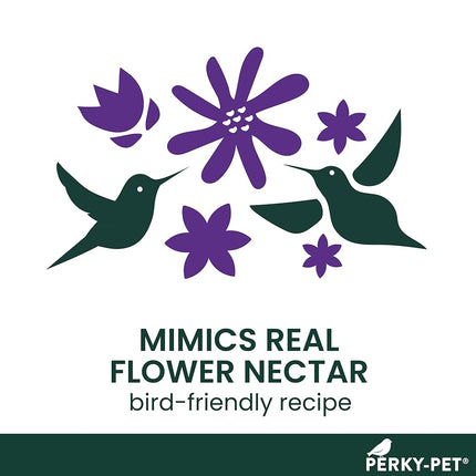 Perky-Pet 522 Ready-to-Use Clear Hummingbird Nectar in Recyclable Aluminum Can - 4 Cans, 16 oz Each - 64 Total Ounces