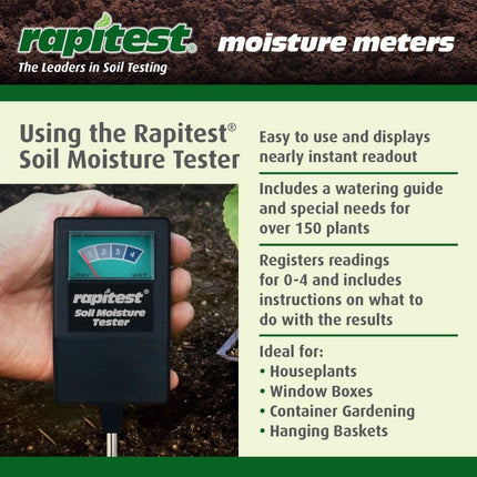 Luster Leaf 1810 Meter Rapitest Soil Moisture Tester