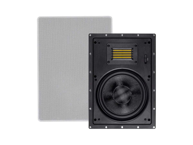 Monoprice 116334 Amber in-Wall Speakers 8-inch 2-W
