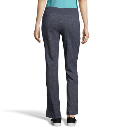 Hanes Women's French Terry Pant, Navy Heather, Small