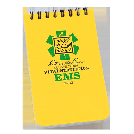 Rite in the Rain Weatherproof EMS Notebook, 3" x 5