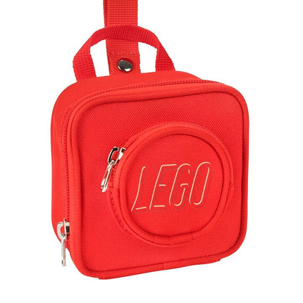 LEGO Unisex-Child Brick Mini Backpack, Red, One Size