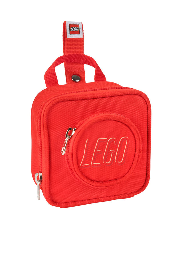 LEGO Unisex-Child Brick Mini Backpack, Red, One Si