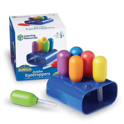 Learning Resources Jumbo Colorful Eyedroppers - Se