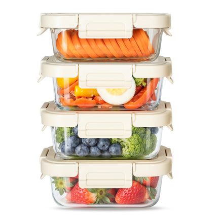 Miibox Food Meal Prep Containers with Exclusive Gl