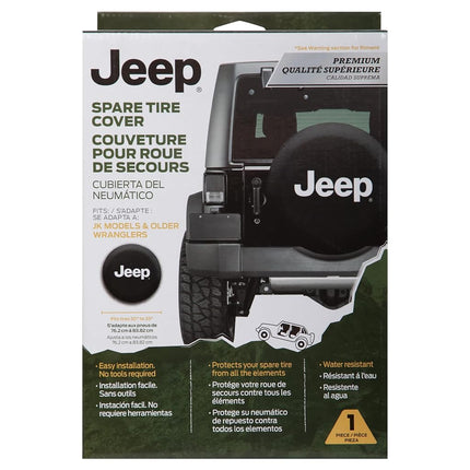 Plasticolor 000793R01 Jeep Premium Spare Tire Cover