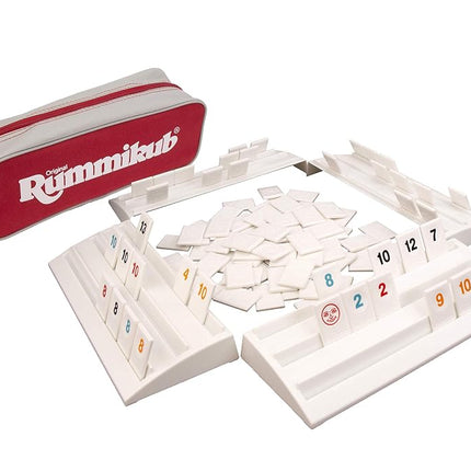 Pressman Rummikub Age 8+ - The Complete Original Game With Full-Size Racks and Tiles in a Durable Canvas Storage/Travel Case Amazon Exclusive