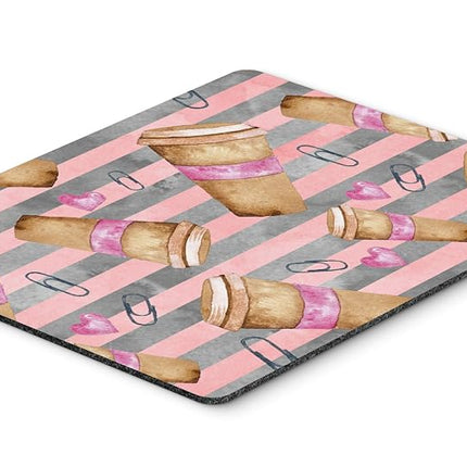 Caroline's Treasures Desk Artwork Mouse Pad, Multicolor, 7.75x9.25 (BB7538MP)