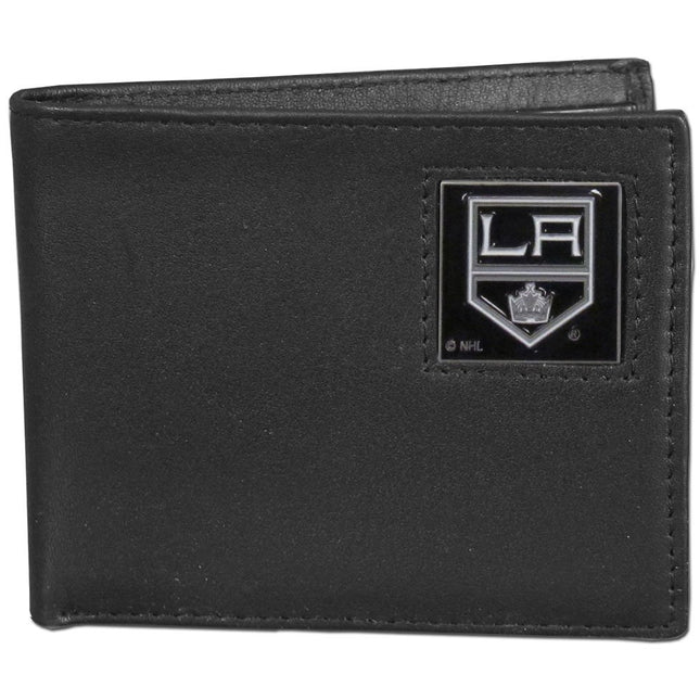 Los Angeles Kings® Leather Bi-fold Wallet Packaged