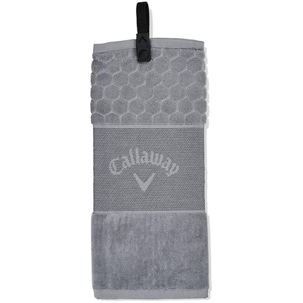 Callaway Golf Tri Fold Towel 2023 Silver
