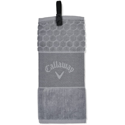 Callaway Golf Tri Fold Towel 2023 Silver