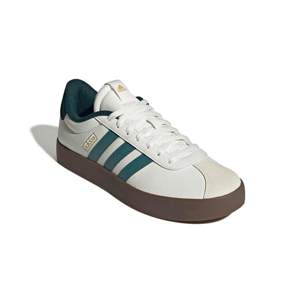 adidas Men's Vl Court 3.0 Core White/Preloved Teal/Aurora Ivy 6.5 UK 40 EU
