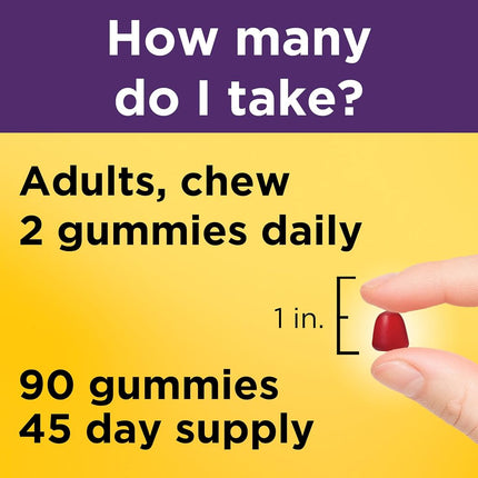 Nature Made Hair, Skin & Nails 2500 mcg Biotin Gummies w. Vitamin C, 90 Count (Packaging May Vary)