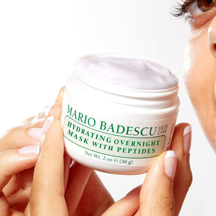 Mario Badescu Hydrating Overnight Mask With Peptides for Women 2 oz Mask