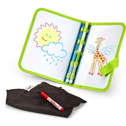 Crayola Washable Dry Erase Travel Pack, Whiteboard for Kids, Ages 4, 5, 6, 7