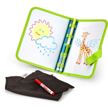 Crayola Washable Dry Erase Travel Pack, Whiteboard for Kids, Ages 4, 5, 6, 7