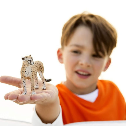 Schleich Wild Life - Realistic Cheetah Figurine Toy - Kids Ages 3+ | 14746