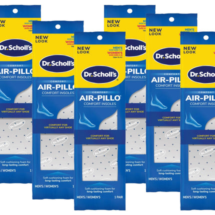 Dr. Scholl's Air-Pillo Insoles Unisex (6 Pack)