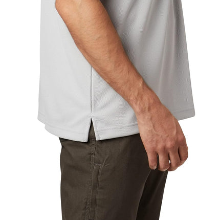 Columbia Men's Utilizer Polo Shirt, Cool Grey, Large Tall