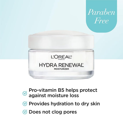 L'Oréal Paris Hydra-Renewal Continuous Moisture Cream, 1.7 fl. oz.