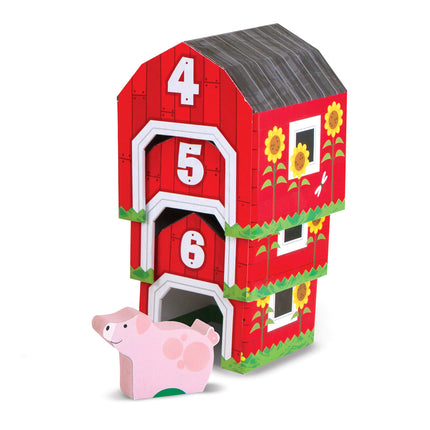 Graneros y animales apilables y clasificables Melissa & Doug