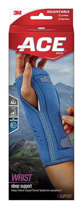 Attelle de nuit pour le poignet ACE Brand, marque d'attelles et de supports la plus fiable en Amérique, garantie de satisfaction ou argent remis