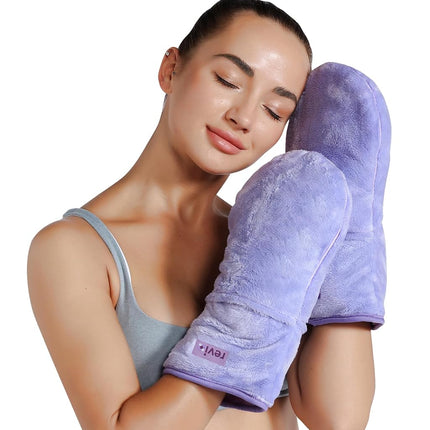 REVIX Microwavable Heating Mittens for Hand and Fi
