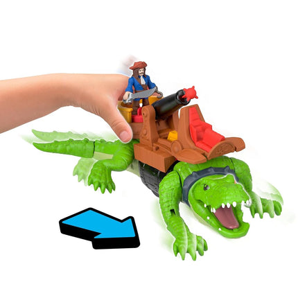 Fisher-Price Imaginext Pirate Shark vs Crocodile Playset